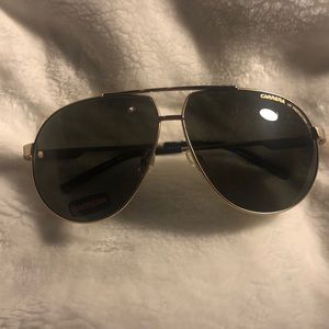 Carrera Large Aviator Sunglasses